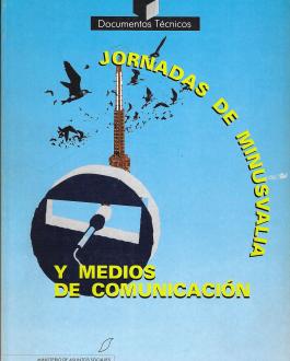 Portada del Libro Jornadas de Minusvalía y Medios de Comunicación
