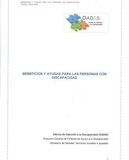 Beneficios y ayudas para las personas con discapacidad