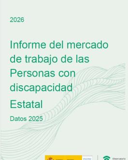 Portada Informe del mercado de trabajo de las Personas con discapacidad Estatal. Datos 2025