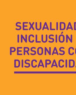 Portada Sexualidad e inclusión de personas con discapacidad