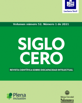 Portada SIGLOCERO (Volumen número 52. Número 1 de 2021 Léctura Fácil)