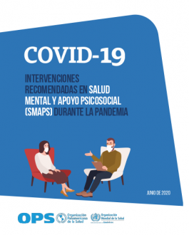 Cubierta COVID 19. Intervenciones recomendadas en Salud Mental y Apoyo Psicosocial (SMAPS) durante la pandemia