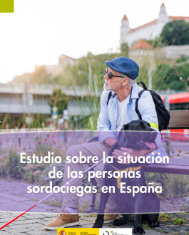 Portada Estudio sobre la situación de las personas sordociegas en España