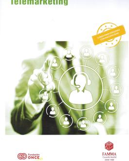 Portada del Libro Curso para personas con discapacidad. Telemárketing