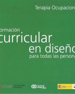 Portada Formación curricular en diseño para todas las personas en Terapia Ocupacional