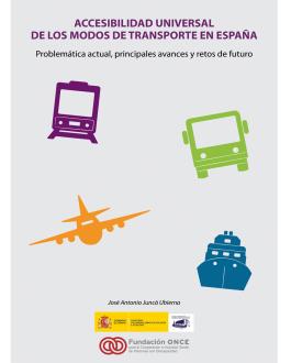 Accesibilidad universal de los modos de transporte en España