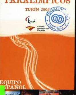 Cubierta Paralímpicos (DVD):Turín 2006