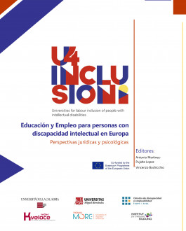 Portada Educación y empleo para personas con discapacidad intelectual en Europa. Perspectivas jurídicas y psicológicas