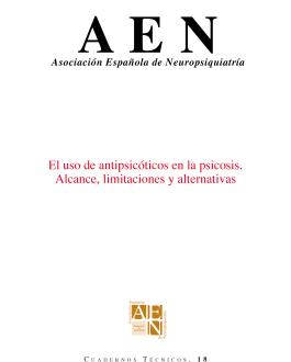 Portada El uso de antipsicóticos en la psicosis: alcance, limitaciones y alternativas