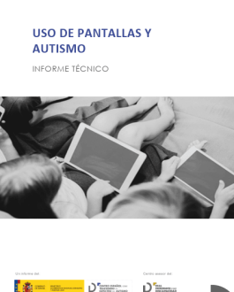 Portada Uso de pantallas y autismo