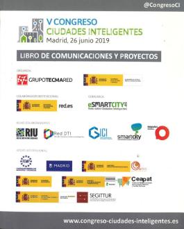 Cubierta V Congreso ciudades inteligentes