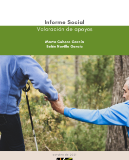 Portada Informe Social. Valoración de apoyos