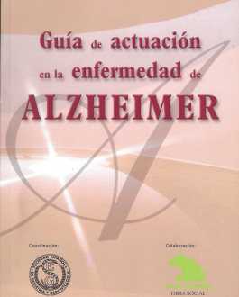 Portada Guía de actuación en la enfermedad de Alzheimer