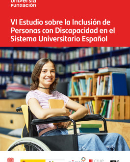 Portada VI Estudio sobre la Inclusión de Personas con Discapacidad en el Sistema Universitario Español