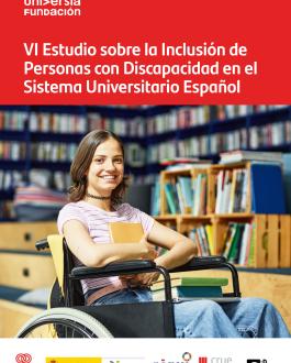 Portada VI Estudio sobre la Inclusión de Personas con Discapacidad en el Sistema Universitario Español