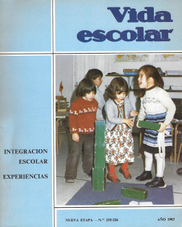 Portada Vida escolar (revista 1983)