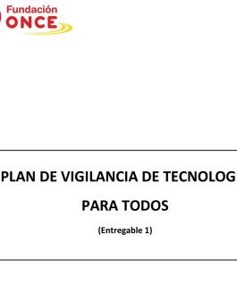 Portada Plan de vigilancia de tecnología para todos