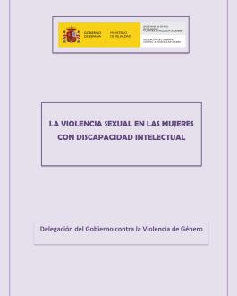 Portada La violencia sexual en las mujeres con discapacidad intelectual