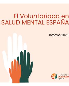 Portada El Voluntariado en Salud Mental España (informe 2023)