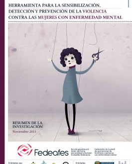 portada Herramienta para la sensibilización, detección y prevención de la violencia contra las mujeres con enfermedad mental