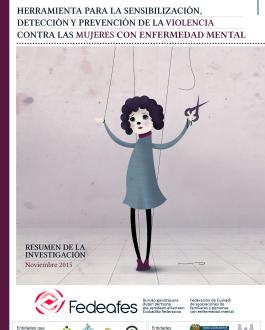 portada Herramienta para la sensibilización, detección y prevención de la violencia contra las mujeres con enfermedad mental