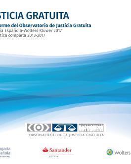 Portada del Libro Justicia Gratuita. XII Informe del Observatorio de Justicia Gratuita