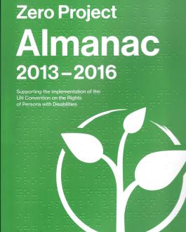 Portada del libro Zero Project Almanac 2013-2016