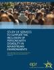 Portada  Study of services to support the inclusion of persons with disability in mainstream environments