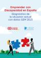 Portada Emprender con discapacidad en España. Diagnóstico de la situación actual con datos GEM 2023