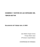 Cubierta Gobierno y gestión de las entidades del tercer sector