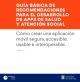Guía básica de recomendaciones para el desarrollo de apps de salud y atención social