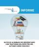 Cubierta Datos de alumnado no universitario con Trastorno del Espectro del Autismo. Curso 2020/2021