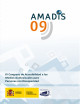 Portada CD Amadis 09: IV congreso de accesibilidad a los medios audiovisuales para personas con discapacidad