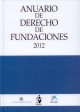 Porta del libro Anuario de derecho de fundaciones (2012)