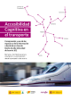 Portada Accesibilidad cognitiva en el transporte. Barreras y facilitadores para la orientación y comprensión de los espacios del metro, desde la perspectiva de usuario