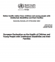 European Declaration on the Health of Children and  Young People with Intellectual Disabilities and their Families