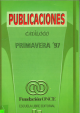 Portada Catálogo de publicaciones Fundación ONCE (1997)
