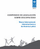 Portada Compendio de legislación sobre discapacidad. Marco Internacional, Interamericano y de América Latina