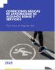 Portada Condiciones básicas de accesibilidad de algunos bienes y servicios. Guía breve en lenguaje claro