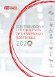 Portada Contribución a los Objetivos de Desarrollo Sostenible 2020