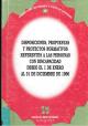 Portada Disposiciones, propuestas y proyectos normativos referentes a personas con discapacidad desde el 1 de enero al 31 de diciembre de 1996