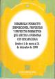 Portada Desarrollo normativo (Disposiciones, propuestas y proyectos normativos que afectan a personas con discapacidad) - Desde el 1 de enero al 31 de diciembre de 1999