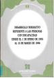 Portada Desarrollo normativo referente a las personas con discapacidad.Desde el 1 de enero de 1995 al 15 de marzo de 1996