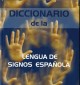 Portada del Libro Diccionario de la lengua de signos Española