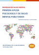 Portada Dignidad en Salud mental. Primera ayuda psicológica y de salud mental para todos