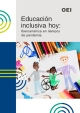 Cubierta Educación inclusiva hoy: Iberoamérica en tiempos de pandemia