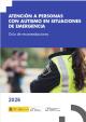 Portada Atención a personas con autismo en situaciones de emergencia. Guía de recomendaciones