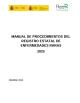 Cubierta Manual de procedimientos del registro estatal de enfermedades raras