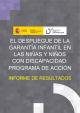 Portada El despliegue de la garantía infantil en las niñas y niños con discapacidad: Programa de Acción. Informe de resultados.