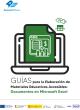 Portada Guías para la elaboración de materiales educativos accesibles: Documentos en Microsoft Excel